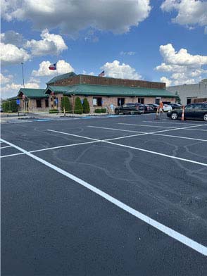 Parking Lot Paving Services Save Columbus Restaurant